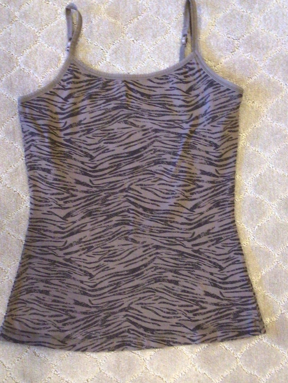 Animal print tank top
